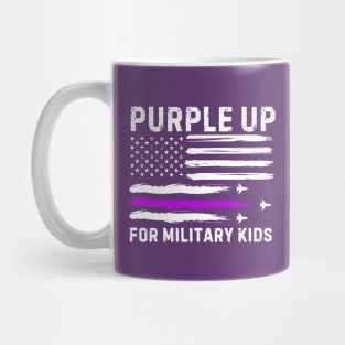 PURPLE UP FOR MILITARY KIDS Mug